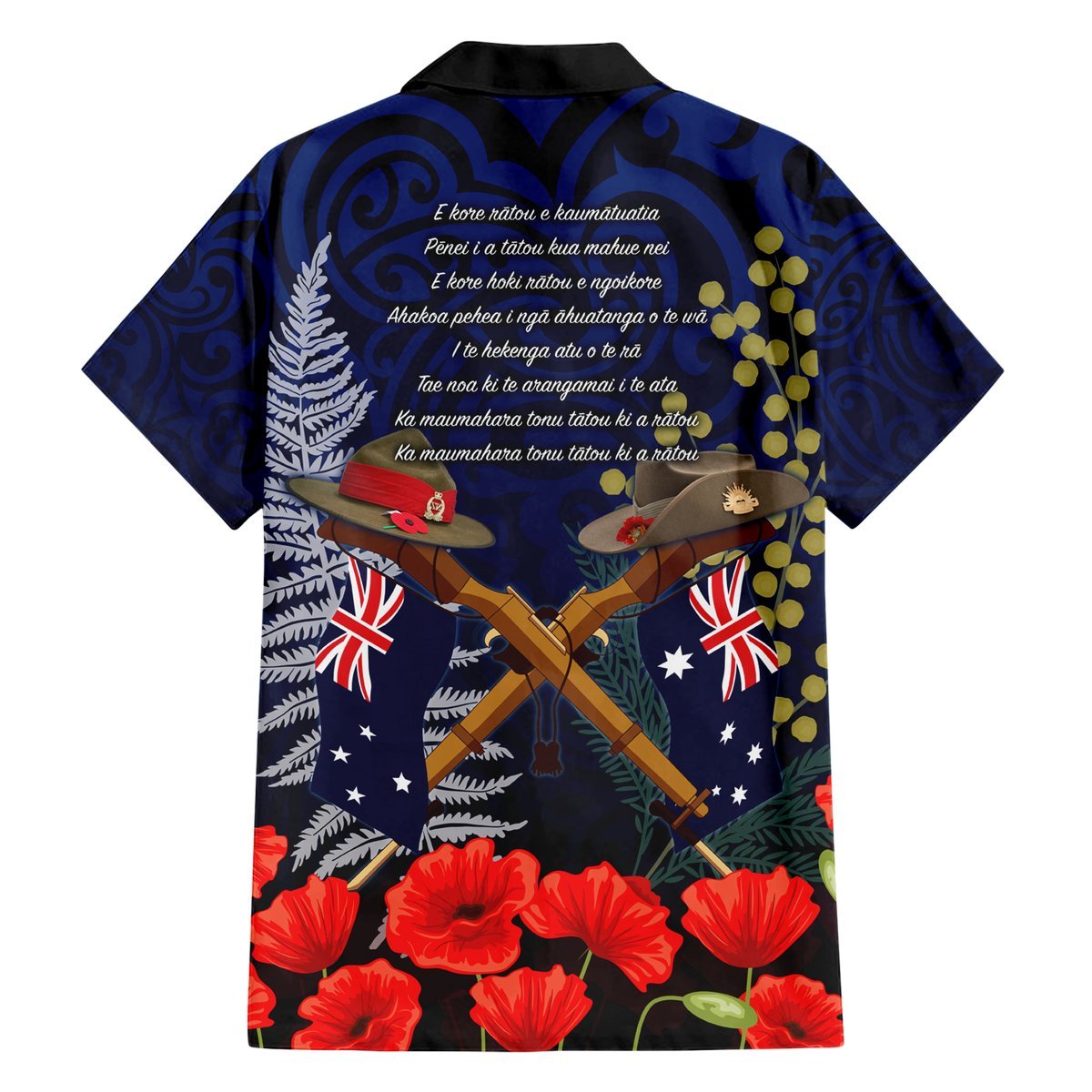 Anzac Day Aussie Mix Maori In Memories Hawaiian Shirt LT7 - Polynesian Pride