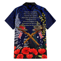 Anzac Day Aussie Mix Maori In Memories Hawaiian Shirt LT7 - Polynesian Pride