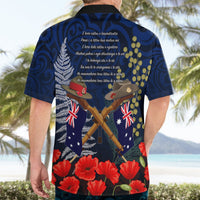 Anzac Day Aussie Mix Maori In Memories Hawaiian Shirt LT7 - Polynesian Pride