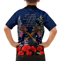Anzac Day Aussie Mix Maori In Memories Hawaiian Shirt LT7 - Polynesian Pride