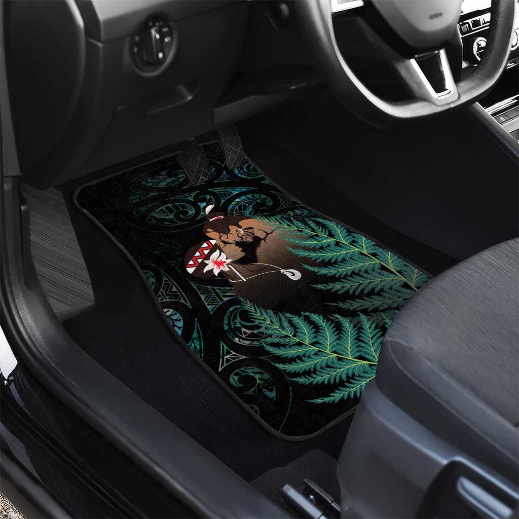 Maori Hongi Valentine Car Mats Aroha Ahau Ki A Koe LT7 - Polynesian Pride