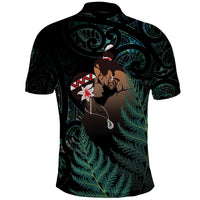 Maori Hongi Valentine Polo Shirt Aroha Ahau Ki A Koe LT7 - Polynesian Pride