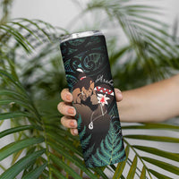 Maori Hongi Valentine Skinny Tumbler Aroha Ahau Ki A Koe LT7 - Polynesian Pride
