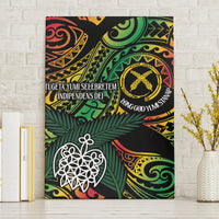 Vanuatu Indipendens Dei Canvas Wall Art Mix Traditional Sand Drawing