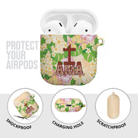Samoa AIGA Floral Theme AirPods Case Always In God's Arms