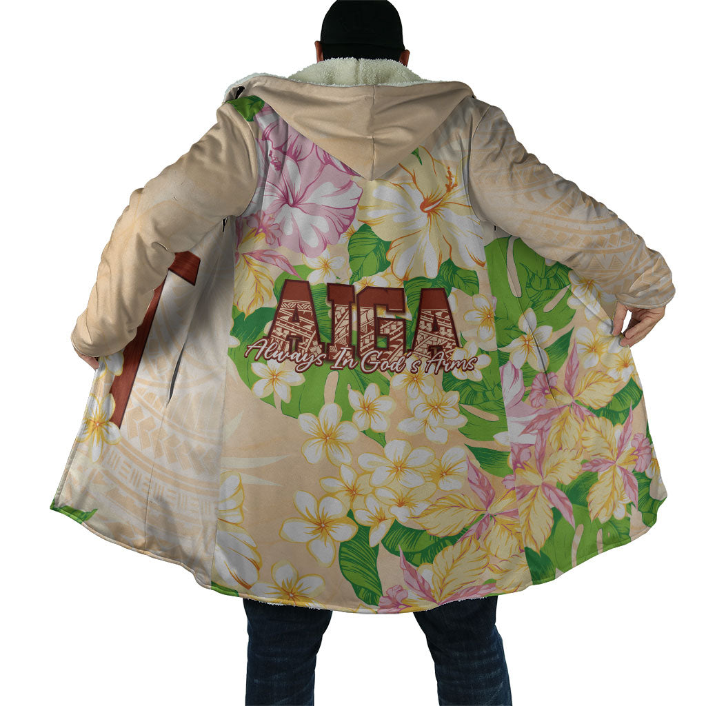 Samoa AIGA Floral Theme Cloak Always In God's Arms