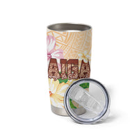 Samoa AIGA Floral Theme Tumbler Cup Always In God's Arms