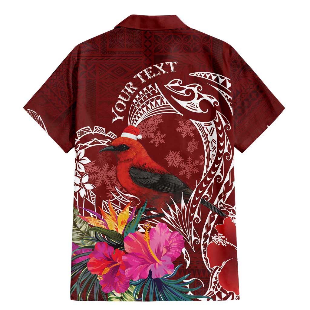 Personalized Samoa Meri Krisimasi Family Matching Mermaid Dress and Hawaiian Shirt Segasegamau'u Mix Siapo LT7 - Polynesian Pride