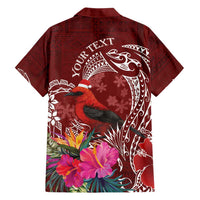 Personalized Samoa Meri Krisimasi Family Matching Short Sleeve Bodycon Dress and Hawaiian Shirt Segasegamau'u Mix Siapo LT7 - Polynesian Pride
