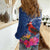 Personalized Samoa Christmas Women Casual Shirt Cardinal Honeyeater Mix Siapo