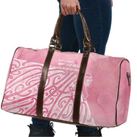 Breast Cancer Awareness Maori Travel Bag Kia Kaha Kia Maia Kia Manawanui LT7 - Polynesian Pride