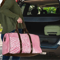 Breast Cancer Awareness Maori Travel Bag Kia Kaha Kia Maia Kia Manawanui LT7 - Polynesian Pride