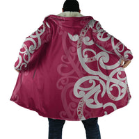 Breast Cancer Awareness Maori Cloak Koru Kowhaiwhai - Polynesian Pride