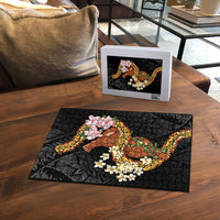 Aloha Hawaii Ipu Gourd Mix ʻĀkulikuli Lei Puzzle Obsidian Black LT7 - Polynesian Pride