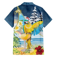 Funny Tropical Christmas Family Matching Off Shoulder Maxi Dress and Hawaiian Shirt Tis The Season To Get Tipsy LT7 - Polynesian Pride