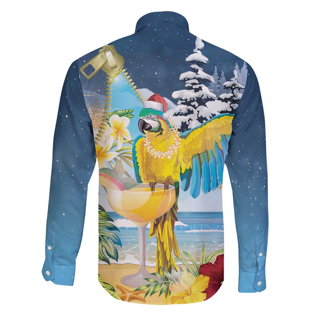 Funny Tropical Christmas Family Matching Puletasi and Hawaiian Shirt Tis The Season To Get Tipsy LT7 - Polynesian Pride