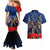 Anzac Couples Matching Mermaid Dress and Hawaiian Shirt Ausralia Aboriginal Mix New Zealand Slouch Hats LT7 - Polynesian Pride