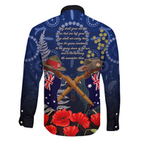 Anzac Family Matching Off Shoulder Long Sleeve Dress and Hawaiian Shirt Australia Aboriginal Mix New Zealand Slouch Hats LT7 - Polynesian Pride