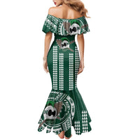 Hawaii Rainbow Warriors Personalized Family Matching Mermaid Dress and Hawaiian Shirt Kakau Ikaika Laau Pama LT7 - Polynesian Pride
