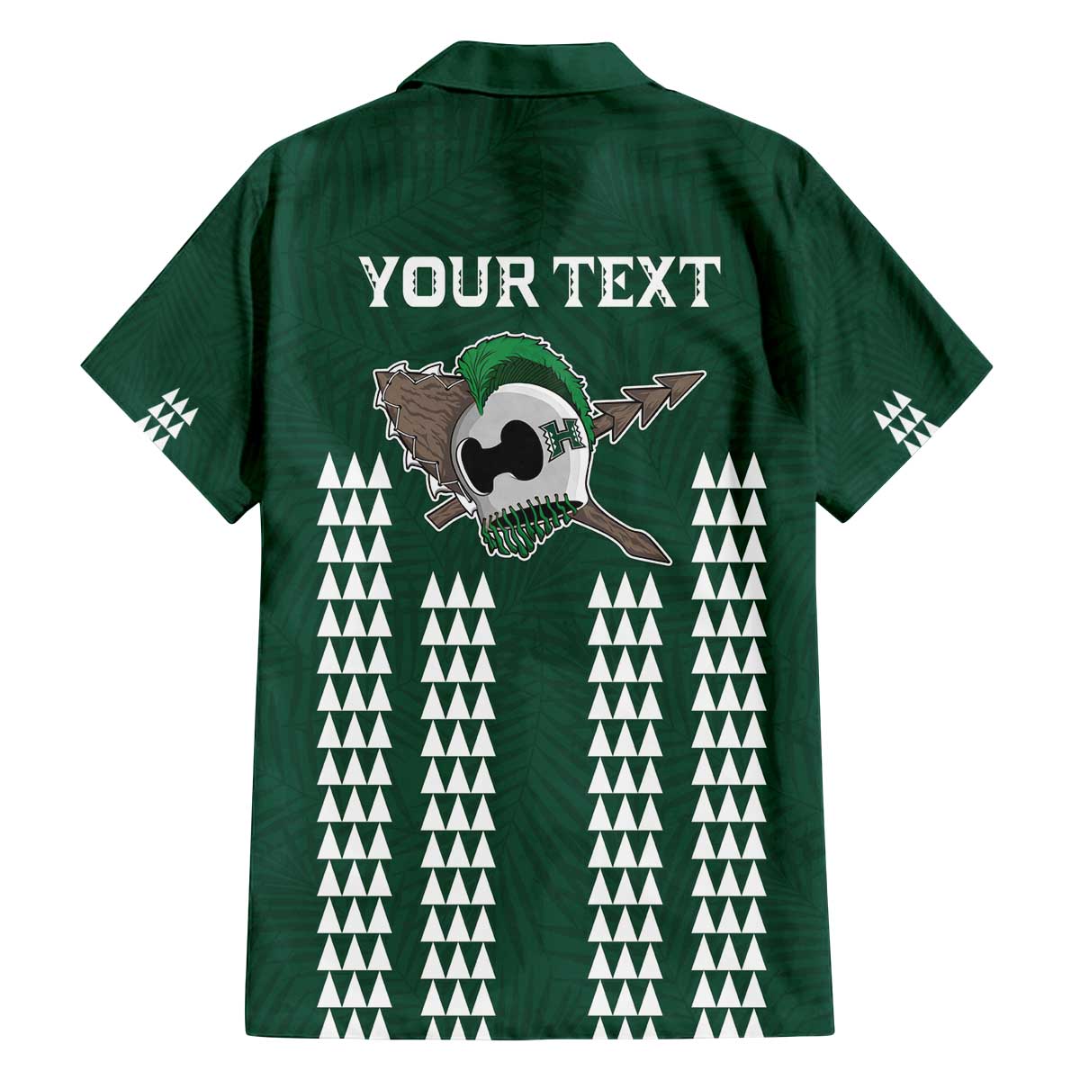 Hawaii Rainbow Warriors Personalized Family Matching Off The Shoulder Long Sleeve Dress and Hawaiian Shirt Kakau Ikaika Laau Pama LT7 - Polynesian Pride