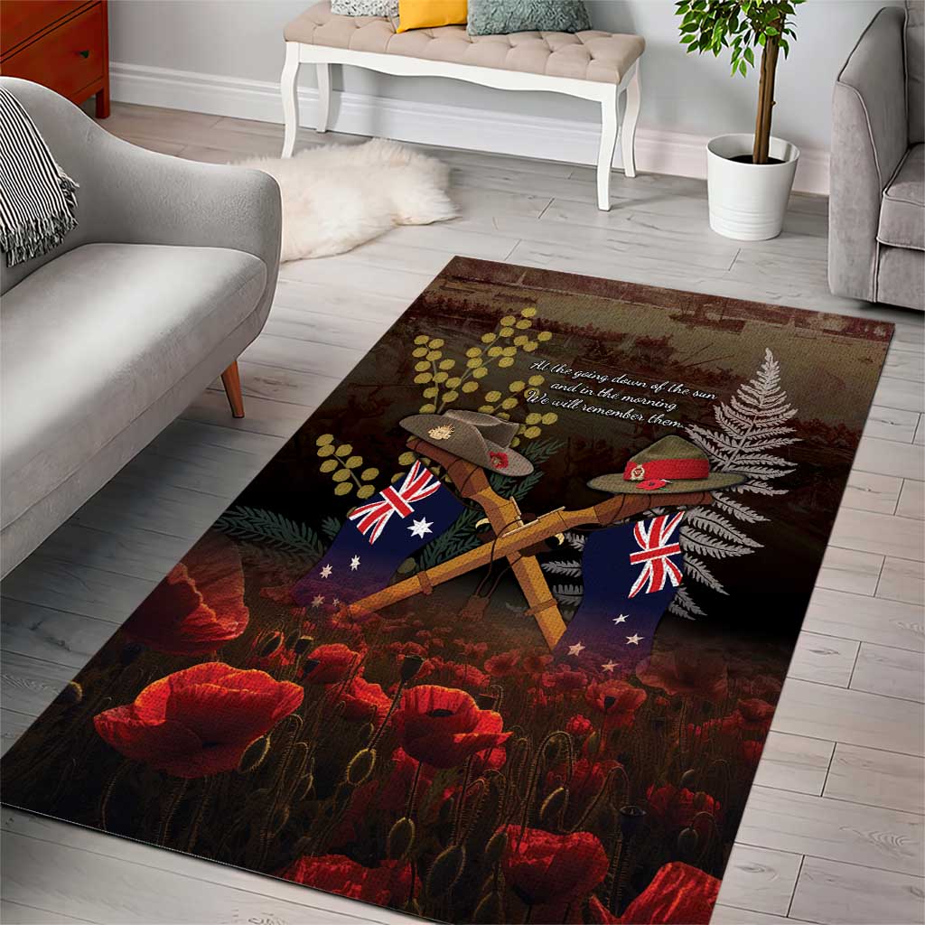 Australia - New Zealand ANZAC Area Rug Gallipoli ANZAC Cove Landing LT7 - Polynesian Pride