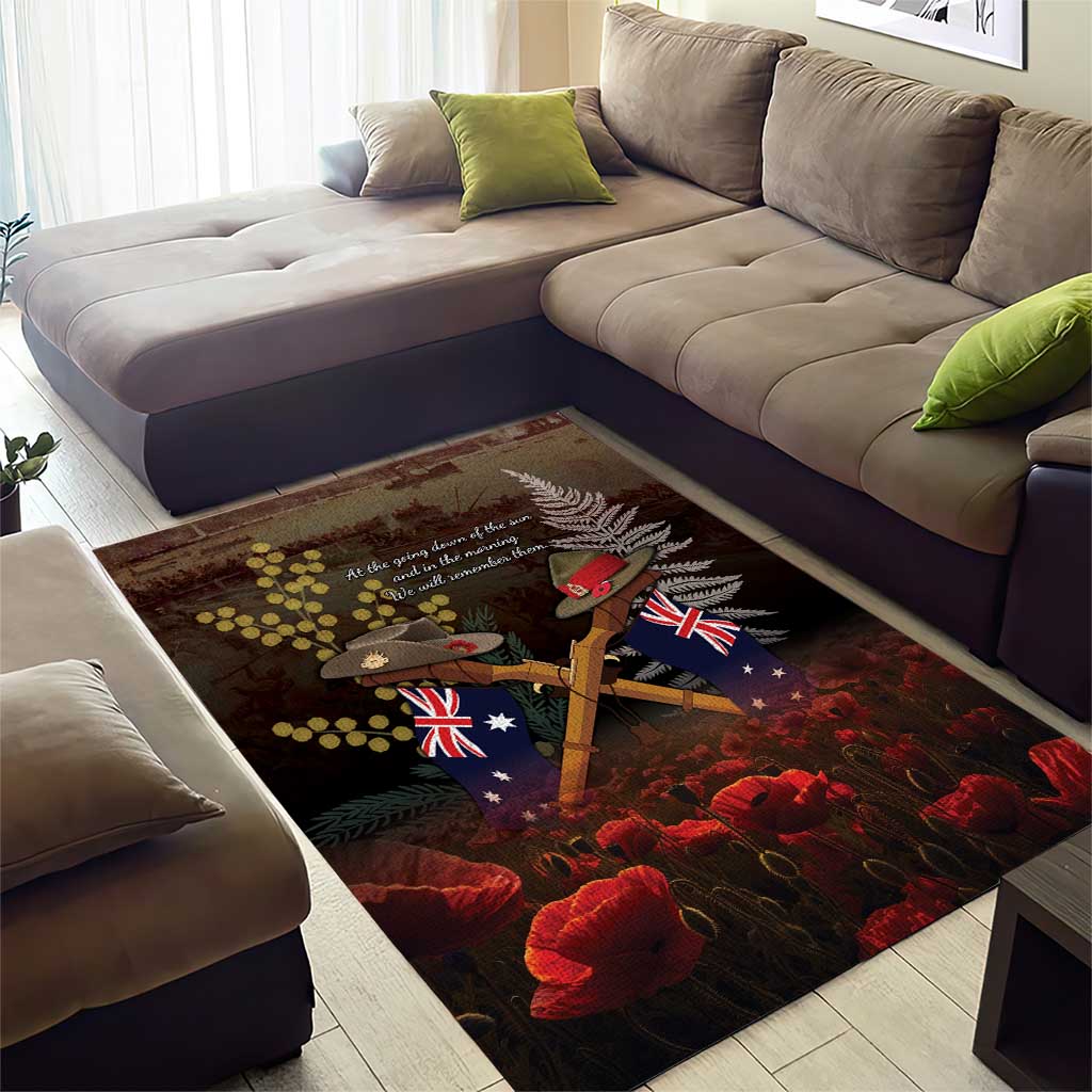 Australia - New Zealand ANZAC Area Rug Gallipoli ANZAC Cove Landing LT7 - Polynesian Pride