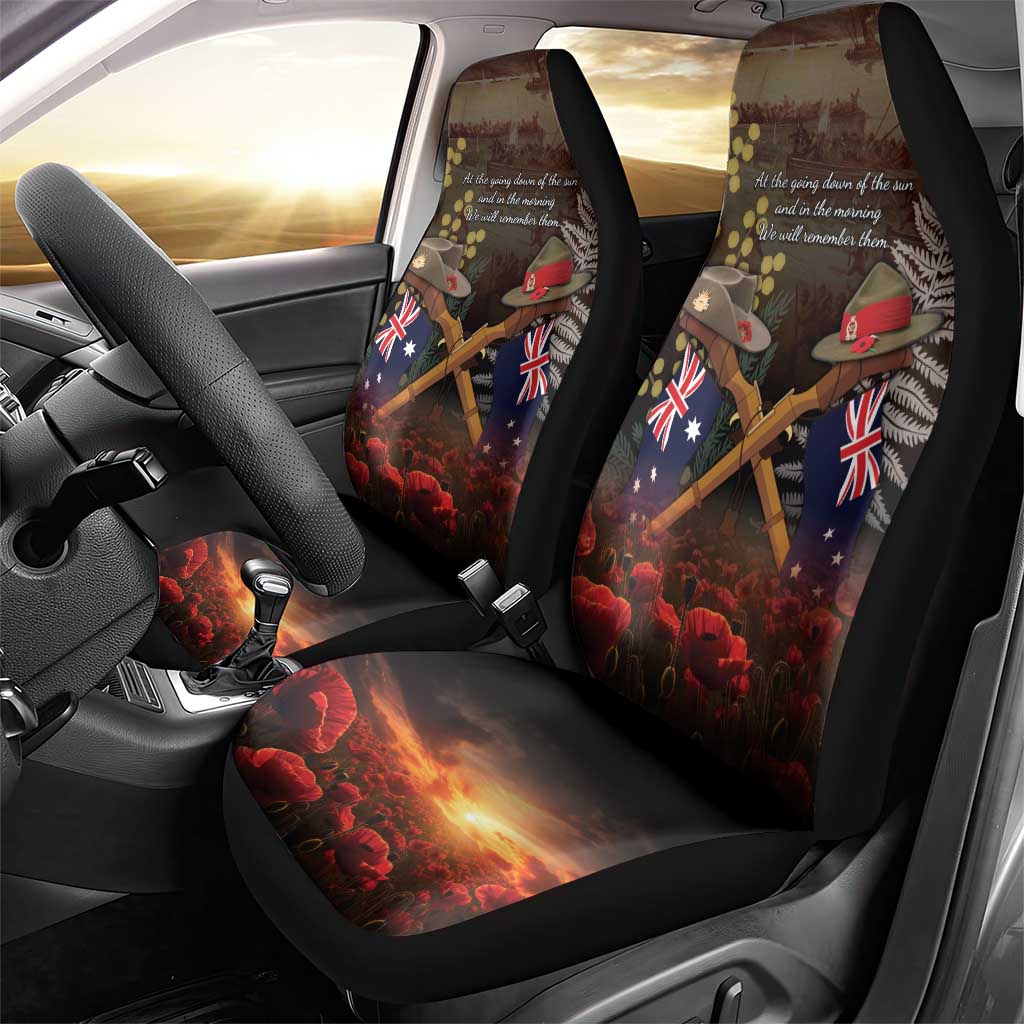 Australia - New Zealand ANZAC Car Seat Cover Gallipoli ANZAC Cove Landing LT7 - Polynesian Pride
