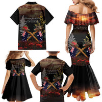Australia - New Zealand ANZAC Family Matching Mermaid Dress and Hawaiian Shirt Gallipoli ANZAC Cove Landing LT7 - Polynesian Pride