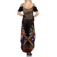 Australia - New Zealand ANZAC Family Matching Summer Maxi Dress and Hawaiian Shirt Gallipoli ANZAC Cove Landing LT7 - Polynesian Pride