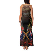 Australia - New Zealand ANZAC Family Matching Tank Maxi Dress and Hawaiian Shirt Gallipoli ANZAC Cove Landing LT7 - Polynesian Pride