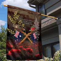 Australia - New Zealand ANZAC Garden Flag Gallipoli ANZAC Cove Landing LT7 - Polynesian Pride