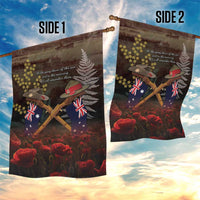 Australia - New Zealand ANZAC Garden Flag Gallipoli ANZAC Cove Landing LT7 - Polynesian Pride