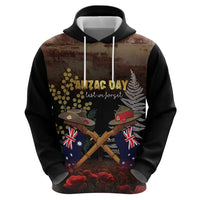 Australia - New Zealand ANZAC Hoodie Gallipoli ANZAC Cove Landing LT7 - Polynesian Pride