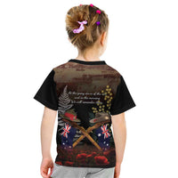Australia - New Zealand ANZAC Kid T Shirt Gallipoli ANZAC Cove Landing LT7 - Polynesian Pride