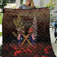 Australia - New Zealand ANZAC Quilt Gallipoli ANZAC Cove Landing LT7 Black - Polynesian Pride