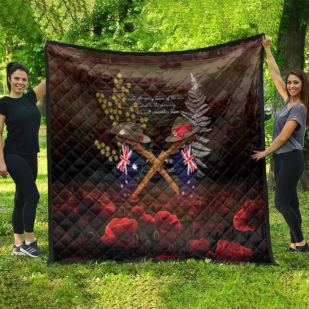 Australia - New Zealand ANZAC Quilt Gallipoli ANZAC Cove Landing LT7 - Polynesian Pride