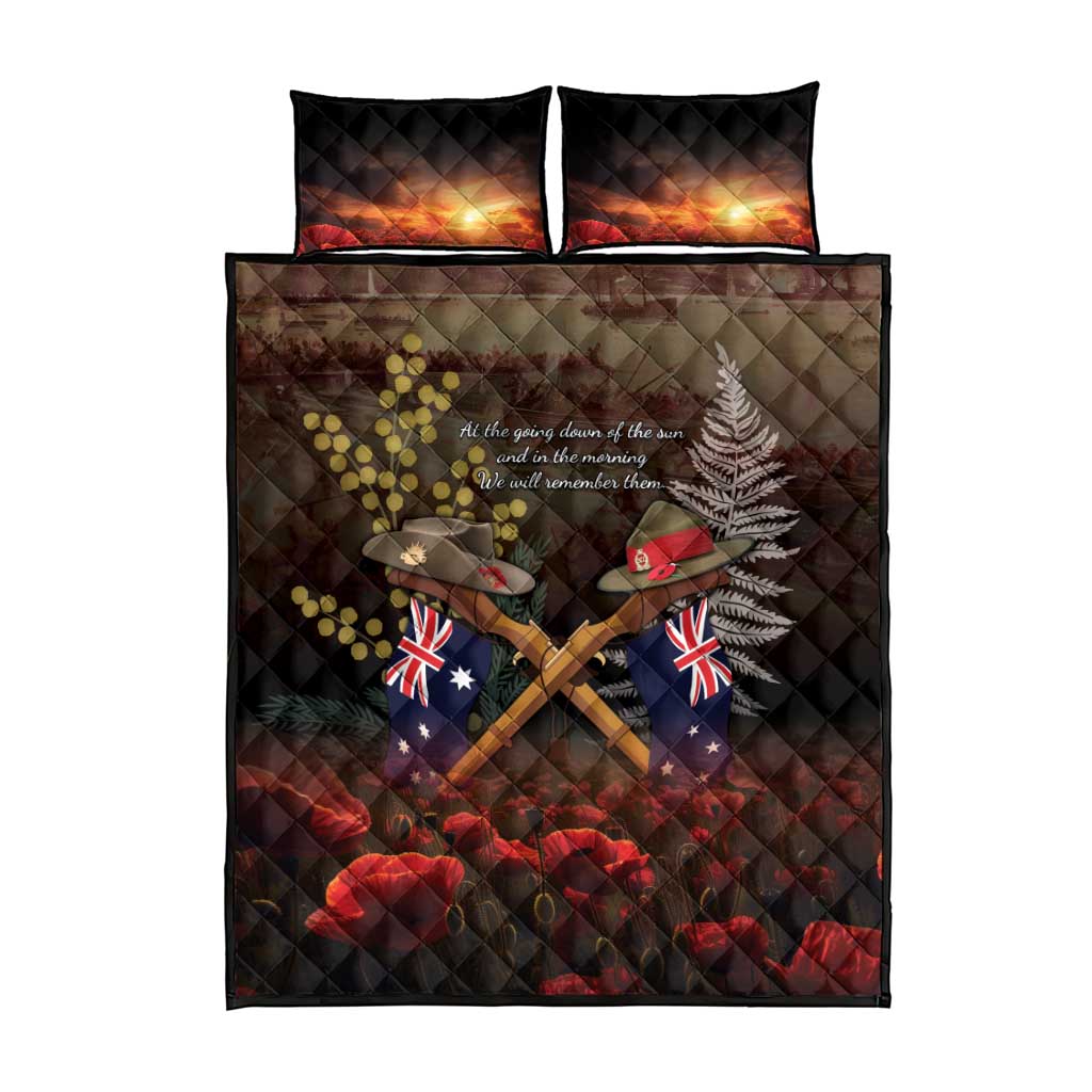 Australia - New Zealand ANZAC Quilt Bed Set Gallipoli ANZAC Cove Landing LT7 - Polynesian Pride