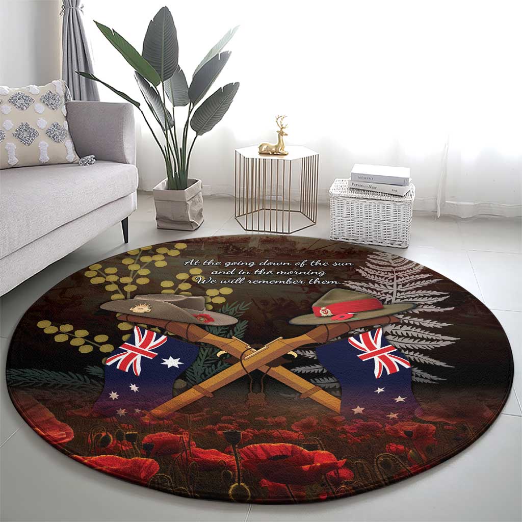 Australia - New Zealand ANZAC Round Carpet Gallipoli ANZAC Cove Landing LT7 - Polynesian Pride