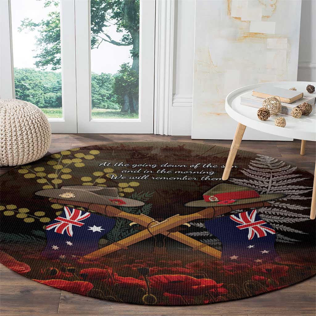 Australia - New Zealand ANZAC Round Carpet Gallipoli ANZAC Cove Landing LT7 - Polynesian Pride