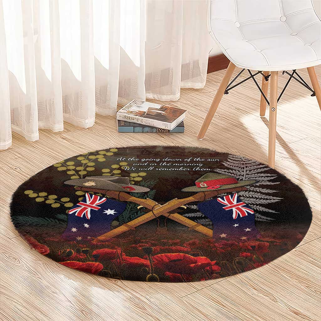 Australia - New Zealand ANZAC Round Carpet Gallipoli ANZAC Cove Landing LT7 - Polynesian Pride