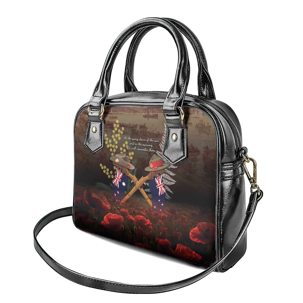Australia - New Zealand ANZAC Shoulder Handbag Gallipoli ANZAC Cove Landing LT7 - Polynesian Pride