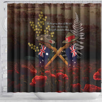 Australia - New Zealand ANZAC Shower Curtain Gallipoli ANZAC Cove Landing LT7 - Polynesian Pride