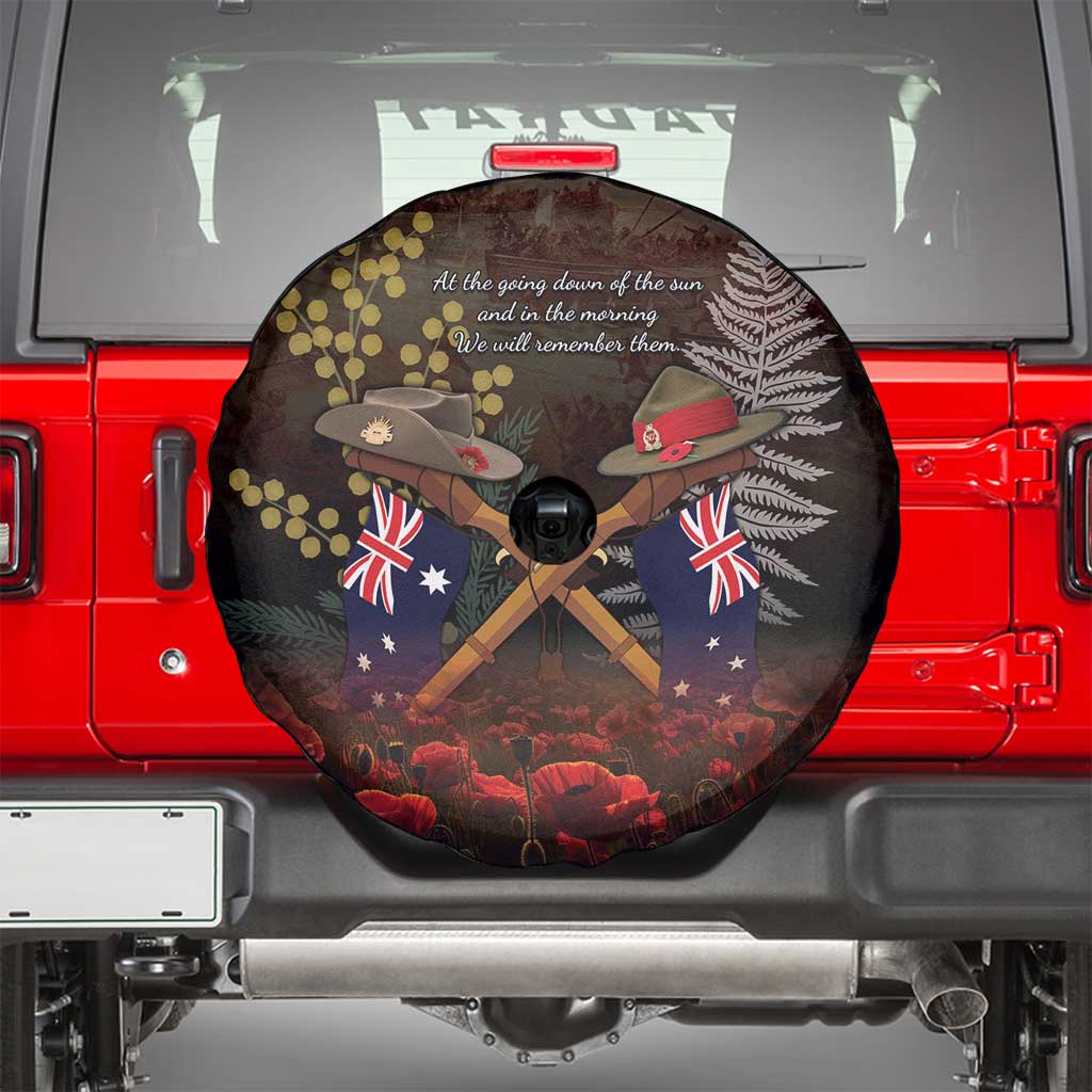 Australia - New Zealand ANZAC Spare Tire Cover Gallipoli ANZAC Cove Landing LT7 - Polynesian Pride