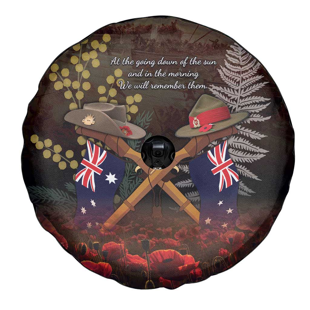 Australia - New Zealand ANZAC Spare Tire Cover Gallipoli ANZAC Cove Landing LT7 - Polynesian Pride
