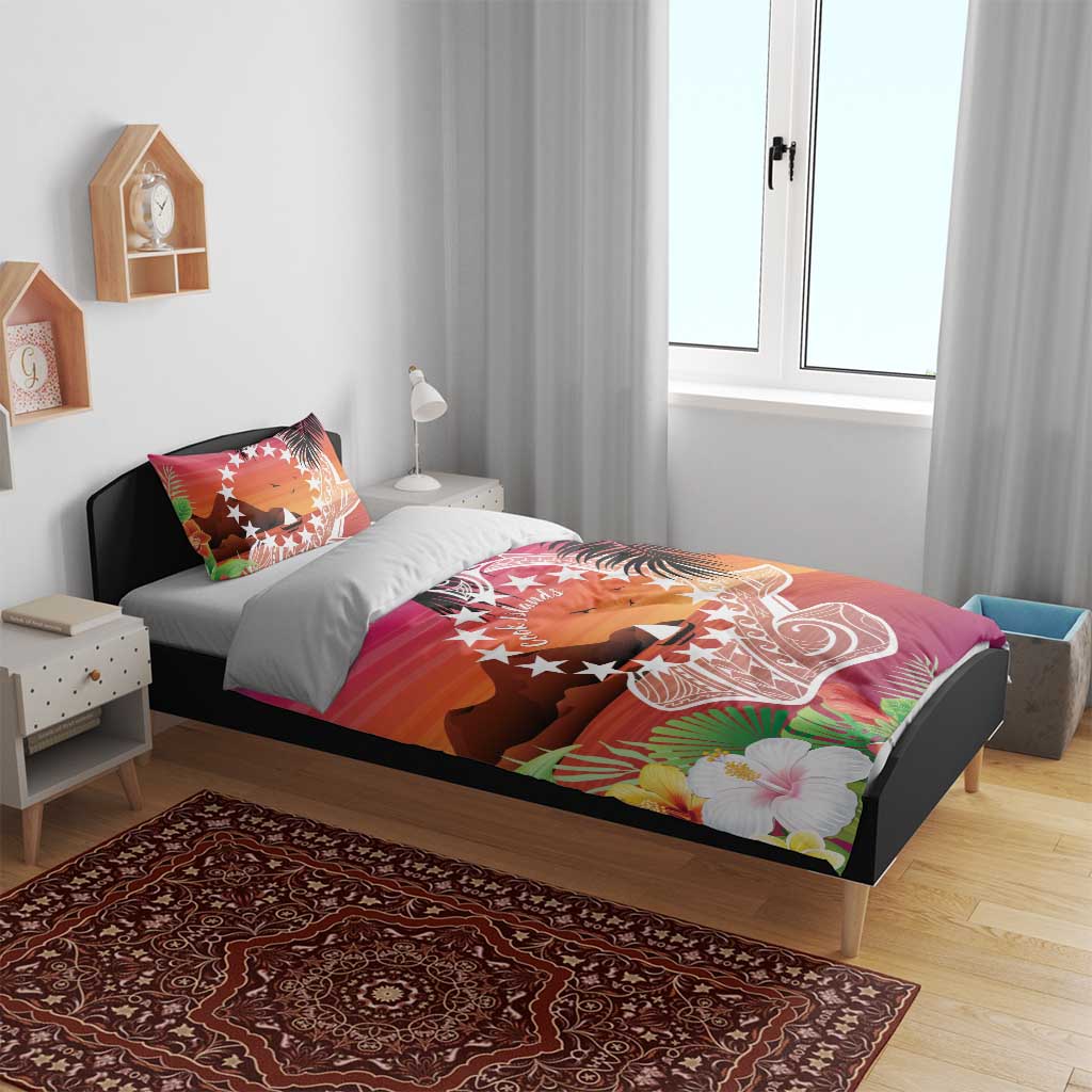 Kia Orana Cook Islands Bedding Set Sunset Dream