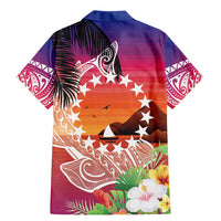Kia Orana Cook Islands Family Matching Mermaid Dress and Hawaiian Shirt Sunset Dream LT7 - Polynesian Pride