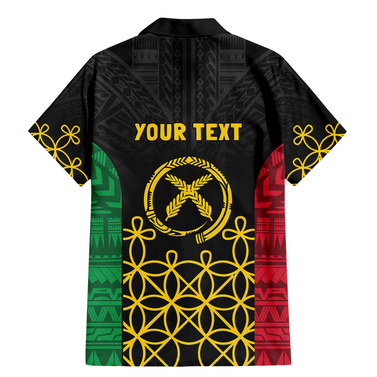 Vanuatu Indipendens Dei Family Matching Mermaid Dress and Hawaiian Shirt Tribal Sand Drawing LT7 - Polynesian Pride