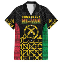 Vanuatu Indipendens Dei Family Matching Short Sleeve Bodycon Dress and Hawaiian Shirt Tribal Sand Drawing LT7 Dad's Shirt - Short Sleeve Colorful - Polynesian Pride