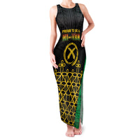 Vanuatu Indipendens Dei Family Matching Tank Maxi Dress and Hawaiian Shirt Tribal Sand Drawing LT7 Mom's Dress Colorful - Polynesian Pride