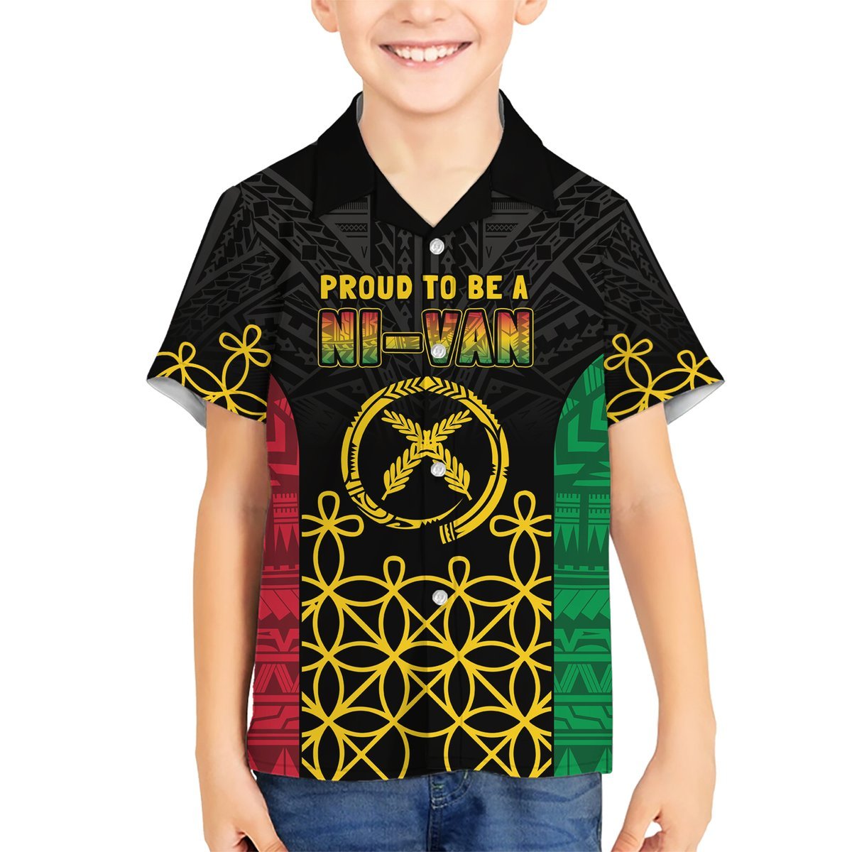 Vanuatu Indipendens Dei Hawaiian Shirt Tribal Sand Drawing LT7 - Polynesian Pride